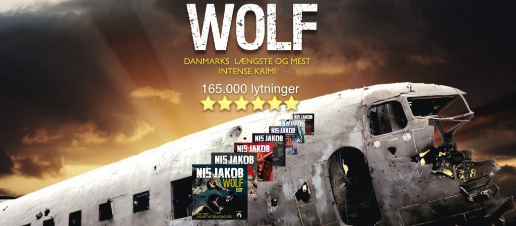 Danmarks længe og mest intense thriller. WOLF- SERIEN af NIS JAKOB
